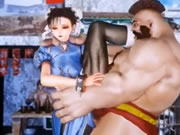 Fighting chica Chun Li